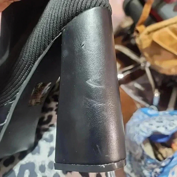 "Slay the Y2K Look with  Givanna Bratz knee  High Platform Sock Boots." Size 37 - Picture 10 of 10